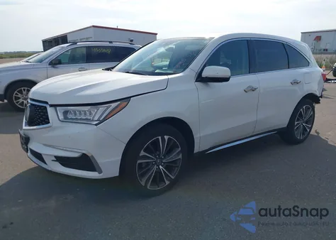 2020 Acura Mdx Technology Package from USA, damaged, VIN 5J8YD4H51LL013181